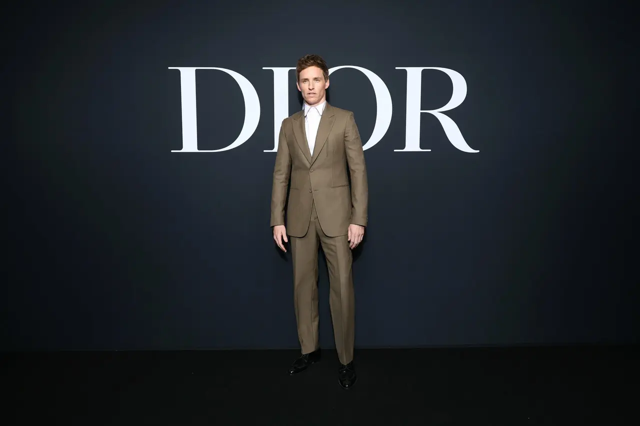 Eddie Redmayne in Dior
