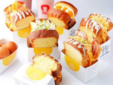 韓国NO.1フレッシュジュースブランドJUICY フードメニューに韓国で大人気の ふわふわのスクランブルエッグトーストが新登場