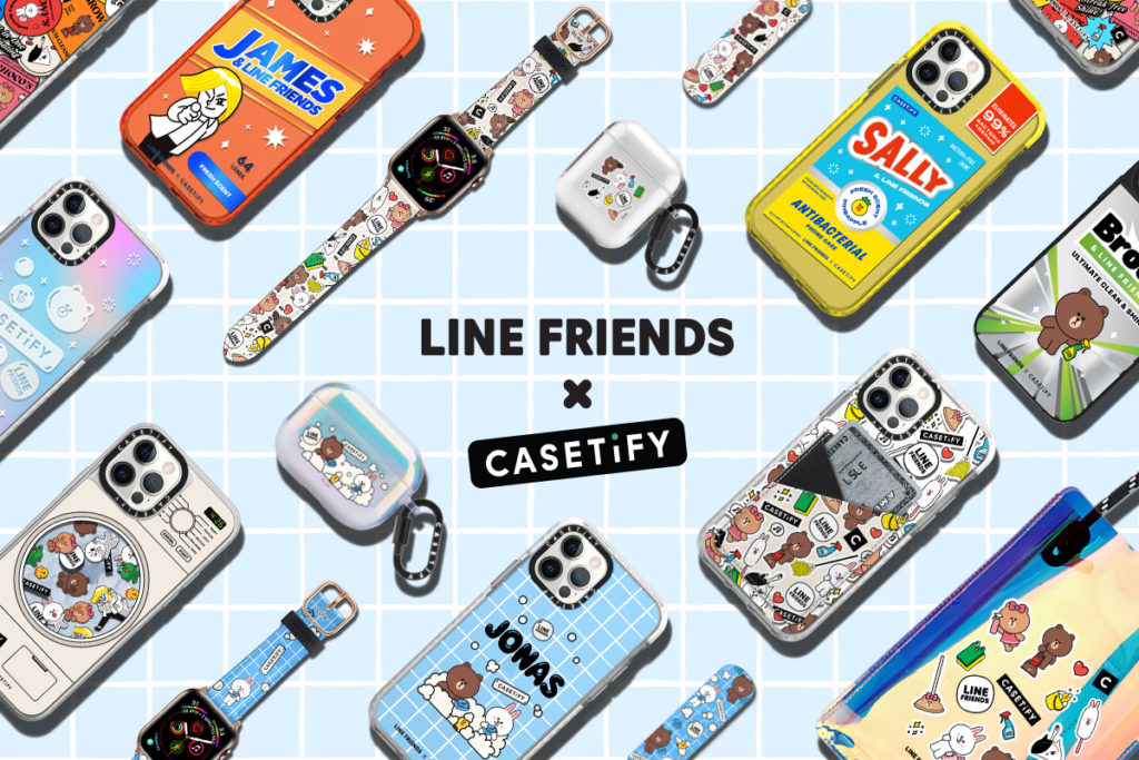 Line Friends Casetify コレクション 新発売 グローバル人気キャラクターと有名テックファッションブランドの出会い ガジェット通信 Getnews