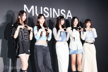 「MUSINSA POP UP STORE オープニングセレモニー」新世代K-POPアイドルNew Jeans登壇